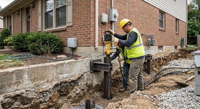 Structural Foundation Repair in Dillsburg, PA