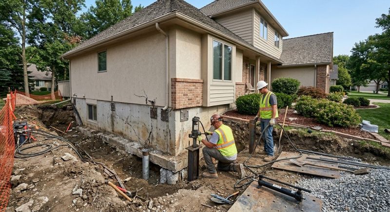 Structural Foundation Repair in Mountville, PA