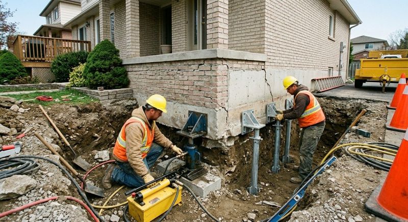 Structural Foundation Repair in Pine Grove, PA