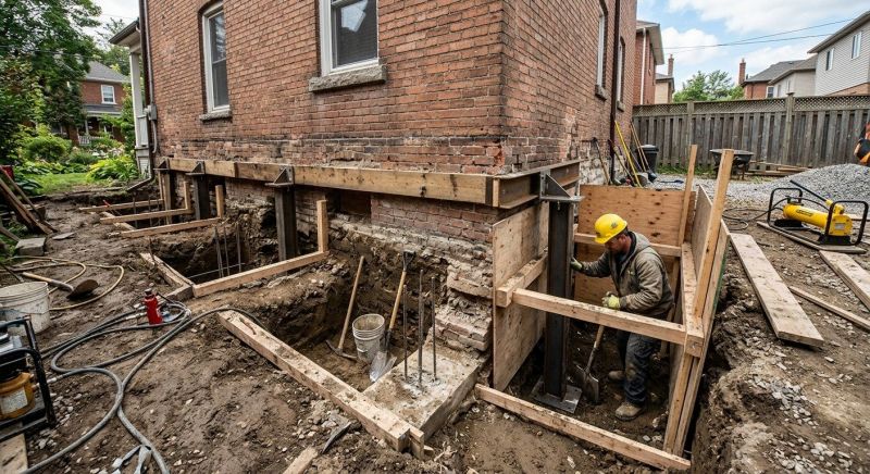 Structural Underpinning in Hershey, PA