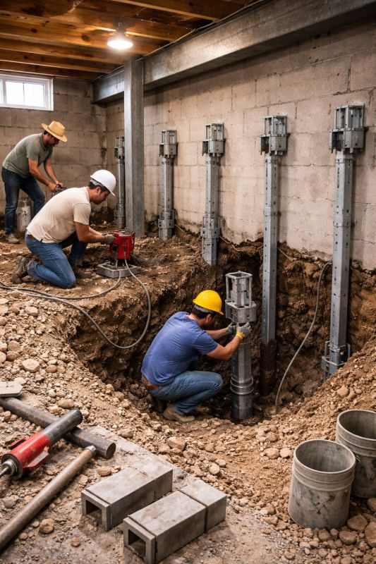 Underpinning Repair in Hershey, PA